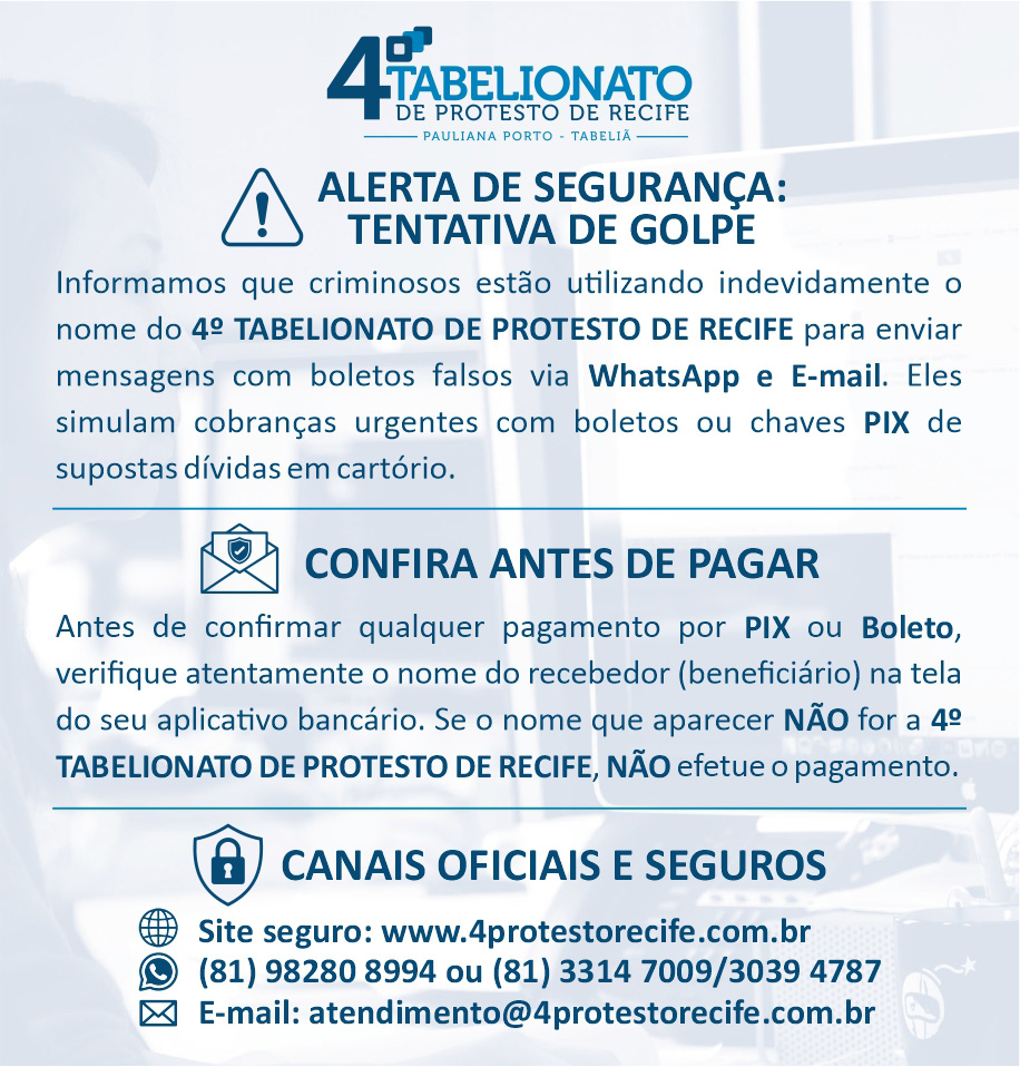 Comunicado urgente